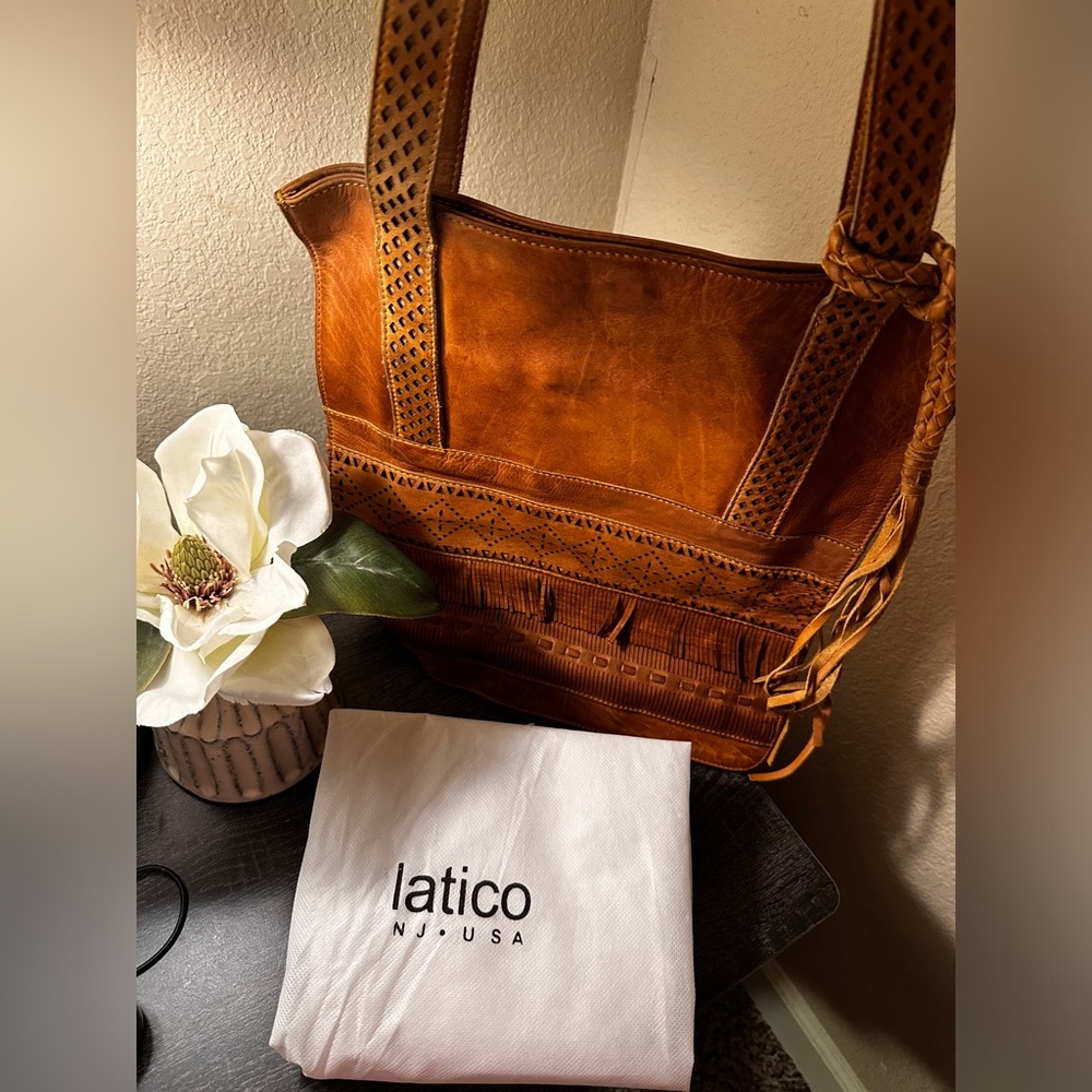 Latico leather tote bag